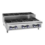 Imperial Imperial IHPA-6-36SU 6 Burner Countertop Gas Hotplate / Range with Manual Controls - 32,000 BTU
