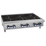 Imperial Imperial IHPA-8-48 8 Burner Countertop Gas Hotplate / Range with Manual Controls - 32,000 BTU