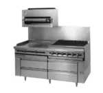 Jade Range JFLH-04R-T-66 Titan™ Fire & Ice™ 66" 4 Drawer Freezer Base, Stainless Steel with Top 