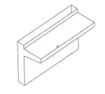 Jade Range S-60 Titan™ 60" Single Deck High Shelf