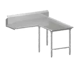 John Boos John Boos CDT6-I6048GBK-R Pro-Bowl Clean Dishtable