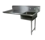 John Boos John Boos EDTS8-S30-50UCR-X Undercounter Dishtable