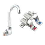 John Boos PBF-FV2-SM-35GLF Foot Valve  with 3-1/2" gooseneck spout
