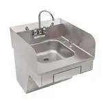 John Boos John Boos PBHS-ADA-P-STD-SSLR-X Pro-Bowl Hand Sink