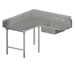 John Boos John Boos SDT6-K6048GBK-L Pro-Bowl Soiled Dishtable