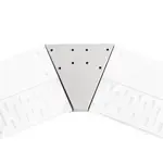 John Boos UBDR-45-IC Bar drink rail 45° inside corner filler