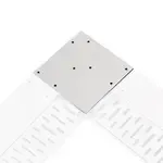 John Boos UBDR-90-IC Bar drink rail 90° inside corner filler