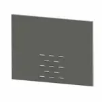 John Boos X-0208F Louvered Door