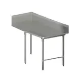 John Boos X-0417A U-Shaped dish table provision
