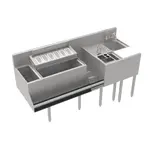 Krowne Metal Krowne KR24-MT64 Royal Series 64” Workstation with 8” elixir well