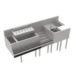 Krowne Metal Krowne KR24-MT72-10 Royal Series 72” Workstation with 8” elixir well