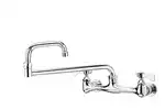 Krowne Metal Krowne Metal 12-818L Silver Series 8" Center Splash-Mounted Faucet