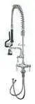 Krowne Metal Krowne Metal 18-506L Krowne Royal Series Space Saver Pre-Rinse Assembly with Add-On Faucet with 6" Spout