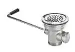 Krowne Metal Krowne Metal 22-204 Krowne Twist Waste with 1-1/4" Overflow Outlet with Cap