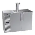 Krowne Metal Krowne Metal DB52 2 Taps 1/2 Barrel Draft Beer Cooler - Stainless Steel, 2 Kegs Capacity, 115 Volts