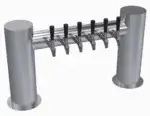 Krowne Metal Krowne Metal KMH-6S Draft Beer Dispensing Tower