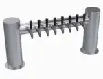 Krowne Metal Krowne Metal KMH-8S Draft Beer Dispensing Tower