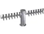 Krowne Metal Krowne Metal KMT-14S Draft Beer Dispensing Tower