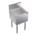 Krowne Metal Krowne Metal KR19-18 Royal Series Underbar Ice Bin/Cocktail Unit, Stainless Steel with 50 lbs. Ice Capacity - 18.00"W x 19.00"D