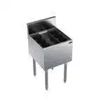 Krowne Metal Krowne Metal KR19-18DP Royal Series Underbar Ice Bin/Cocktail Unit, Stainless Steel with 73 lbs. Ice Capacity - 18.00"W x 19.00"D