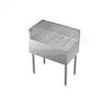 Krowne Metal Krowne Metal KR19-C30L Underbar Drainboard, Freestanding with 6-1/2"H Backsplash - 30"W x 19"D