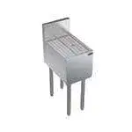 Krowne Metal Krowne Metal KR19-GS12 Underbar Drainboard, Freestanding with 6-1/2"H Backsplash - 12"W x 19"D