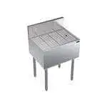 Krowne Metal Krowne Metal KR19-GS24 Underbar Drainboard, Freestanding with 6-1/2"H Backsplash - 24"W x 19"D