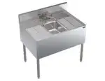 Krowne Metal Krowne Metal KR24-31C Underbar Sink Unit, Compartment with and / - 36"W x 24"D
