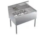 Krowne Metal Krowne Metal KR24-32L Underbar Sink Unit, Compartment with and / - 36"W x 24"D