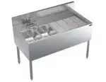 Krowne Metal Krowne Metal KR24-42L Underbar Sink Unit, Compartment with and / - 48"W x 24"D