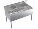 Krowne Metal Krowne Metal KR24-43L Underbar Sink Unit, Compartment with and / - 48.00"W x 24.00"D