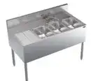 Krowne Metal Krowne Metal KR24-43R Underbar Sink Unit, Compartment with and / - 48.00"W x 24.00"D