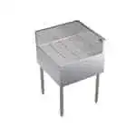 Krowne Metal Krowne Metal KR24-C24R Underbar Drainboard, with - 24.00"W x 24.00"D