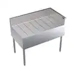 Krowne Metal Krowne Metal KR24-C42R Underbar Drainboard, with - 42.00"W x 24.00"D