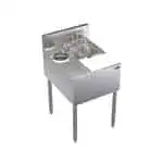 Krowne Metal Krowne Metal KR24-MS20 Underbar Sink Unit, Compartment with and / - 20.00"W x 24.00"D