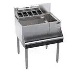 Krowne Metal Krowne Metal KR24-MS26L-7 Underbar Ice Bin/Cocktail Station, Bottle Well Bin