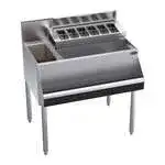Krowne Metal Krowne Metal KR24-MS32R-10 Underbar Ice Bin/Cocktail Station, Bottle Well Bin