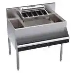 Krowne Metal Krowne Metal KR24-MS34C-7 Underbar Ice Bin/Cocktail Station, Bottle Well Bin
