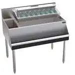 Krowne Metal Krowne Metal KR24-MS38R-10 Underbar Ice Bin/Cocktail Station, Bottle Well Bin