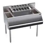 Krowne Metal Krowne Metal KR24-MS40C Underbar Ice Bin/Cocktail Station, Bottle Well Bin
