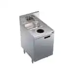 Krowne Metal Krowne Metal KR24-SD18C Royal Series Underbar Waste Sink Unit