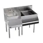 Krowne Metal Krowne Metal KR24-W42R-10 Royal Series Underbar Ice Bin/Cocktail Station