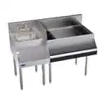 Krowne Metal Krowne Metal KR24-W48R-10 Royal Series Underbar Ice Bin/Cocktail Station