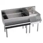 Krowne Metal Krowne Metal KR24-W54L-10 Royal Series Underbar Ice Bin/Cocktail Station