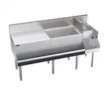 Krowne Metal Krowne Metal KR24-W60A-10 Royal Series Underbar Ice Bin/Cocktail Station
