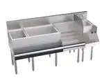 Krowne Metal Krowne Metal KR24-W66E-10 Royal Series Underbar Ice Bin/Cocktail Station
