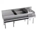 Krowne Metal Krowne Metal KR24-W72A-10 Royal Series Underbar Ice Bin/Cocktail Station