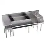 Krowne Metal Krowne Metal KR24-W72C-10 Royal Series Underbar Ice Bin/Cocktail Station
