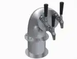 Krowne Metal Krowne Metal KSH-3S Draft Beer Dispensing Tower