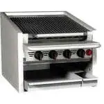 Magikitch'n Magikitch'n CM-RMB-624 24.00" Gas Countertop Standard Duty Radiant Charbroiler with Manual Control - 60,000 BTU